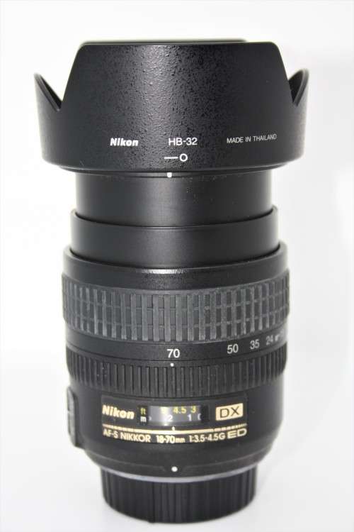 NIKON AF-S DX Zoom-NIKKOR 18-70mm f/3.5-4.5G IF-ED - For NIKON DSLR  CAMERAS