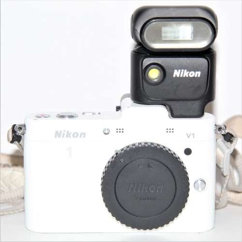 Nikon 1 V1 10.1 MP HD Digital Camera System with 30-110MM VR 1 NIKKOR Lens