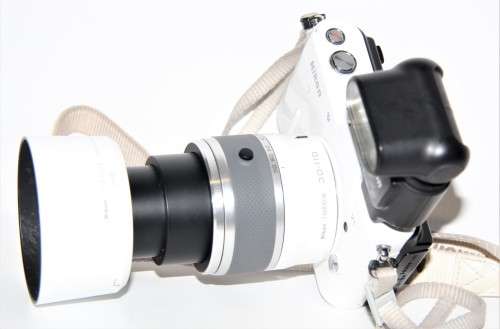 Nikon 1 V1 10.1 MP HD Digital Camera System with 30-110MM VR 1 NIKKOR Lens