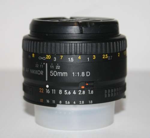 Nikon AF NIKKOR 50mm f/1.8D Lens