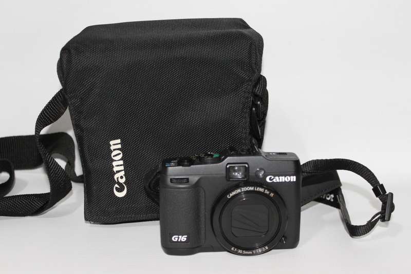 Canon PowerShot G16 12.1 MP CMOS Digital Camera with 5x Optical Zoom and 1080p Full-HD Video Wi-Fi