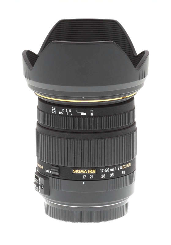 Sigma 17-50mm f/2.8 EX DC OS HSM Lens for Canon