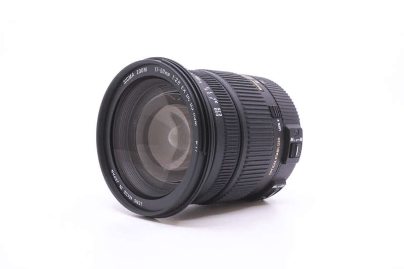 Sigma 17-50mm f/2.8 EX DC OS HSM Lens for Canon