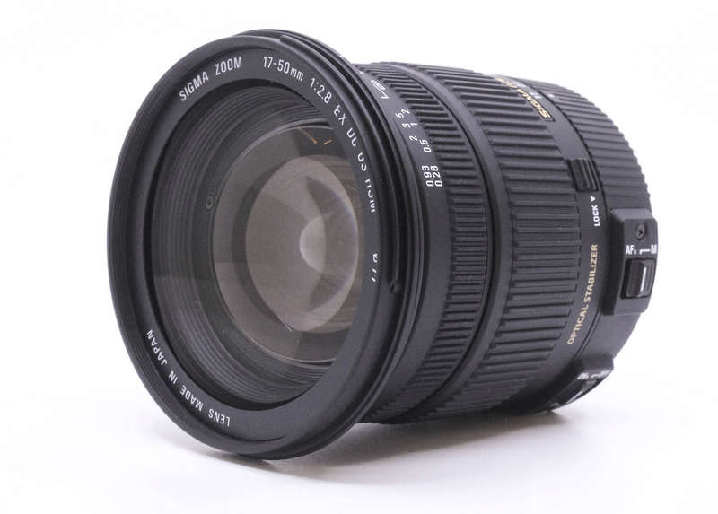 Sigma 17-50mm f/2.8 EX DC OS HSM Lens for Canon