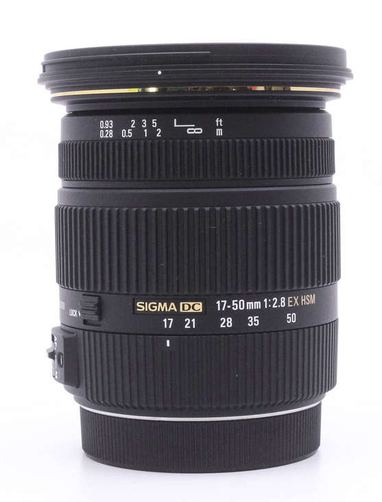 Sigma 17-50mm f/2.8 EX DC OS HSM Lens for Canon