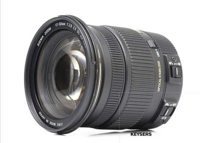 Sigma 17-50mm f/2.8 EX DC OS HSM Lens for Canon