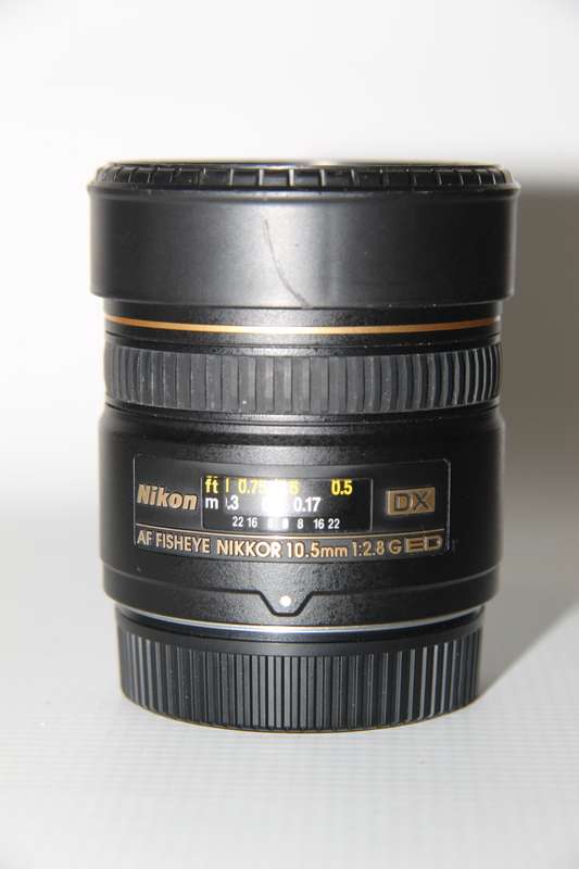 Nikon AF-S 10.5mm f/2.8 G ED DX Fisheye Lens