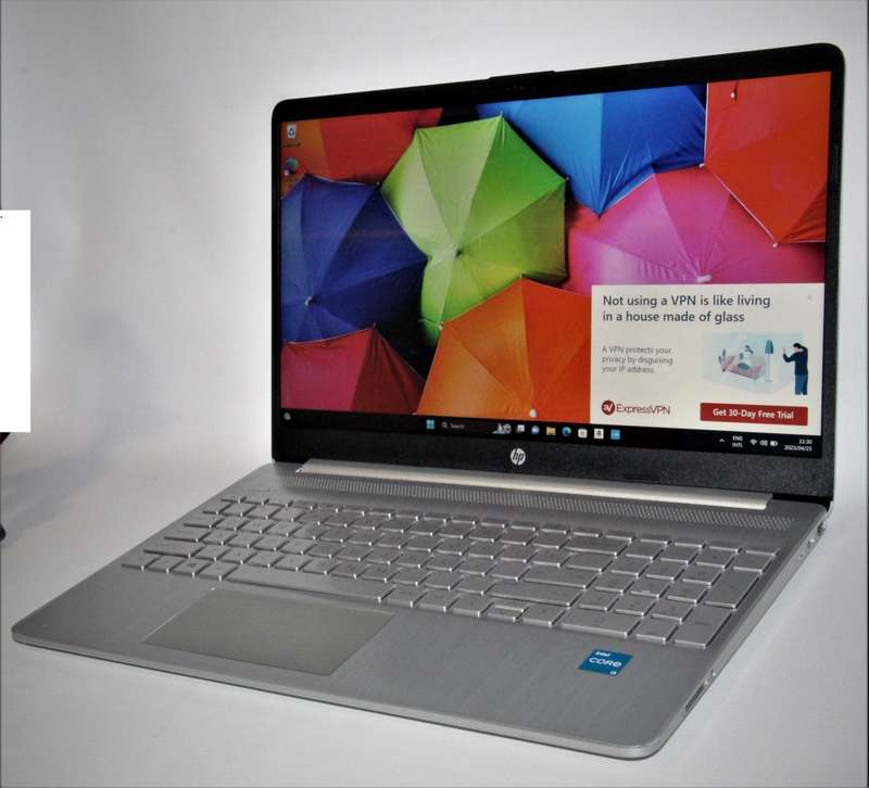 HP 15 Laptop, 11th Gen  Core i7-1165G7 @2.80GHz, 16GB RAM, 512GB SSD , 15.6 Full HD, DEMO CONDITION