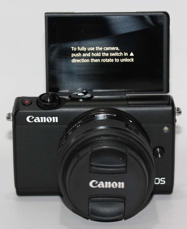Canon EOS M100 Mirrorless Camera w/ 15-45mm Lens - Wi-Fi, Bluetooth, and NFC enabled