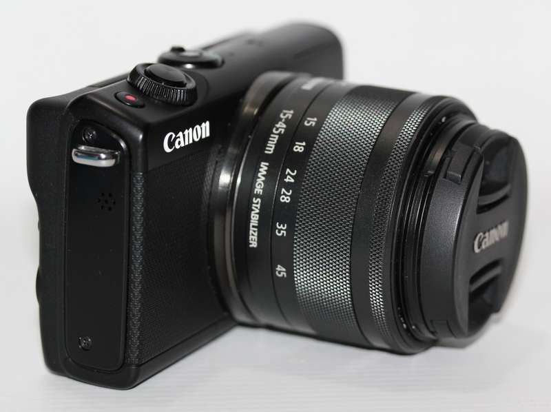 Canon EOS M100 Mirrorless Camera w/ 15-45mm Lens - Wi-Fi, Bluetooth, and NFC enabled
