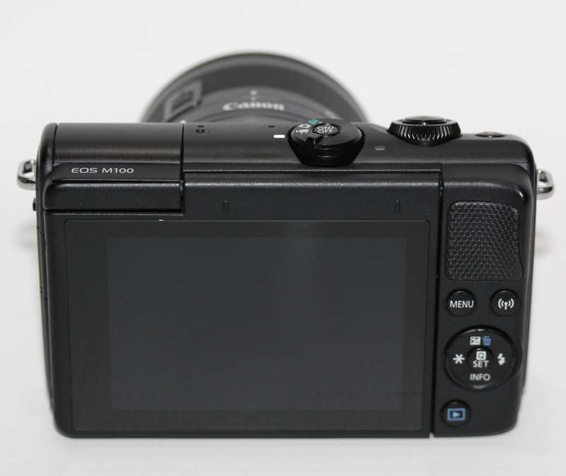 Canon EOS M100 Mirrorless Camera w/ 15-45mm Lens - Wi-Fi, Bluetooth, and NFC enabled