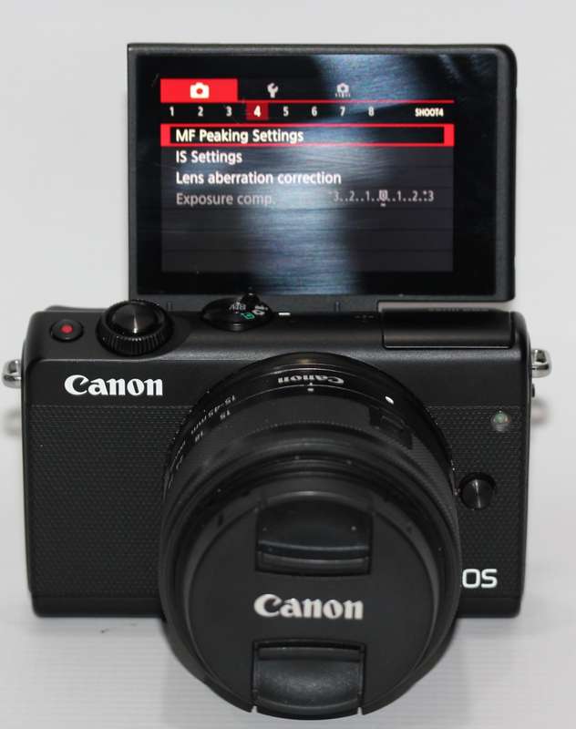 Canon EOS M100 Mirrorless Camera w/ 15-45mm Lens - Wi-Fi, Bluetooth, and NFC enabled
