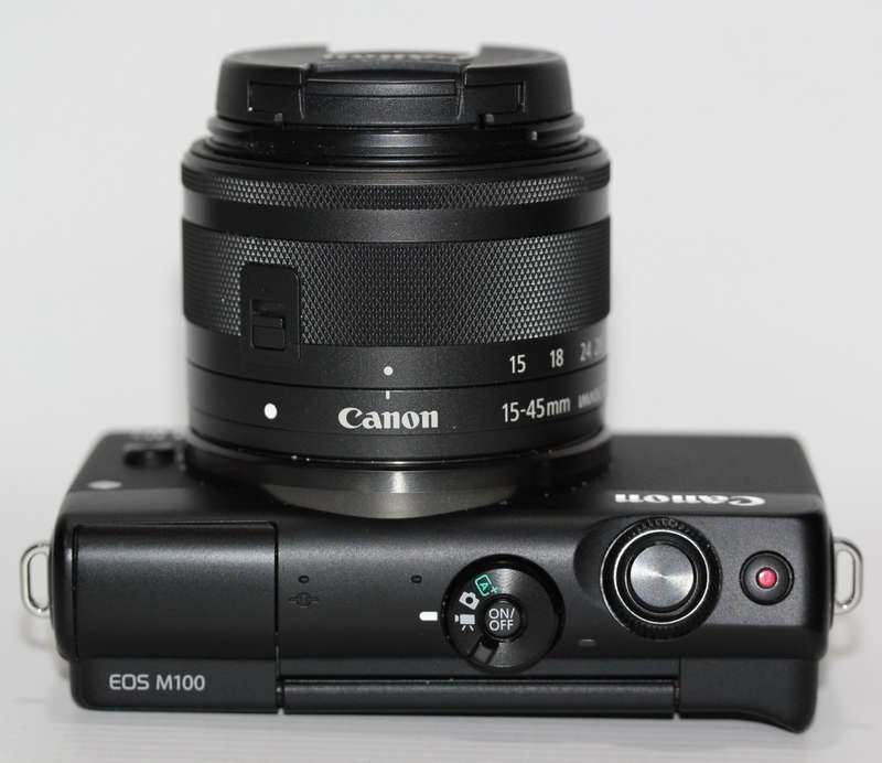 Canon EOS M100 Mirrorless Camera w/ 15-45mm Lens - Wi-Fi, Bluetooth, and NFC enabled