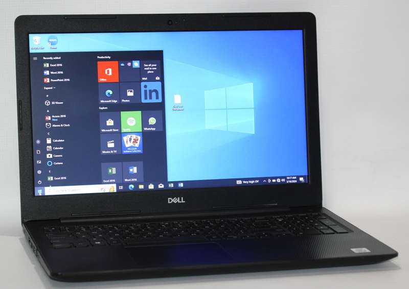 Dell Inspiron 3593 15.6`- Intel Core i5-1035G1, 8GB RAM, 512GB SSD , Windows 10 Pro (64-Bit)
