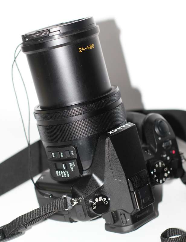 Panasonic Lumix DMC-FZ2000-20.1MP Hybrid Digital Camera (20x Optical Zoom, Leica Lens, Wi-Fi, OLED
