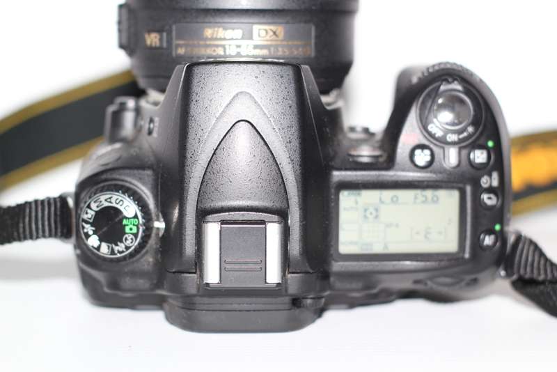 NIKON D90 With 18-55MM VR , Nikon Bag, Very Low Actuation 5555