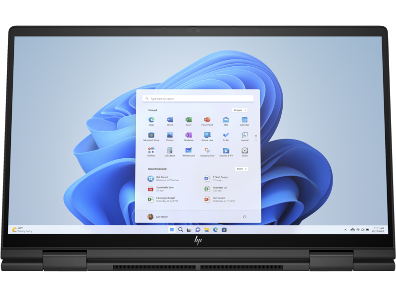 HP Envy x360 2 in 1 laptop 15 , AMD Ryzen 5 7530U ,16GB Ram. , 512GB SSD ,AMD Radeon Graphics  , FHD