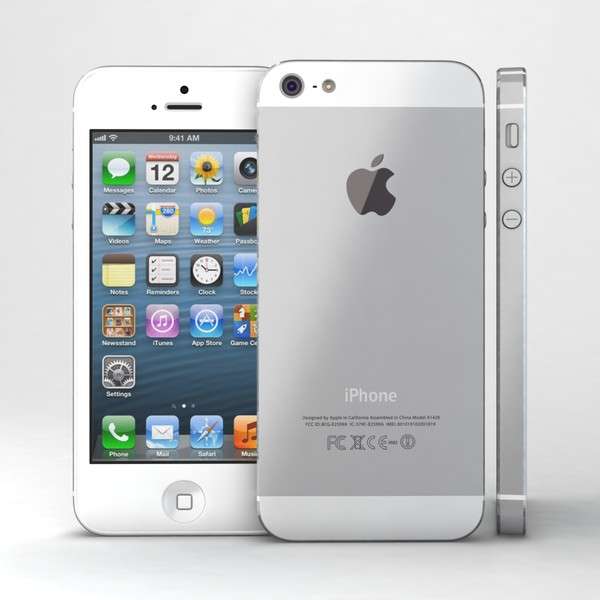 Apple iPhone 5 64GB (White) w/ Spigen Leather Carry Case ***Crazy Auction (R1 Bid, No Reserve)***