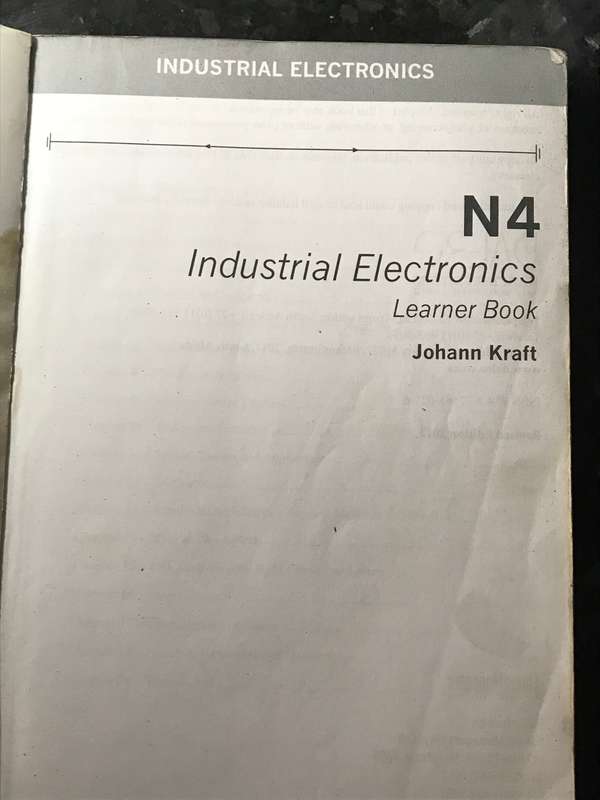 Industrial Electronics N4 J Kraft (BOOK)