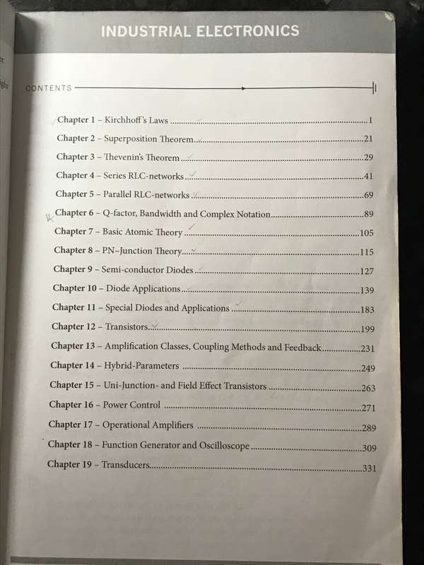Industrial Electronics N4 J Kraft (BOOK)