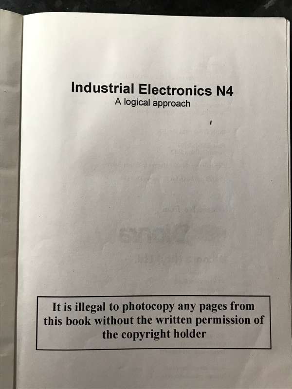 Industrial Electronics N4 Mo Arnold (BOOK)