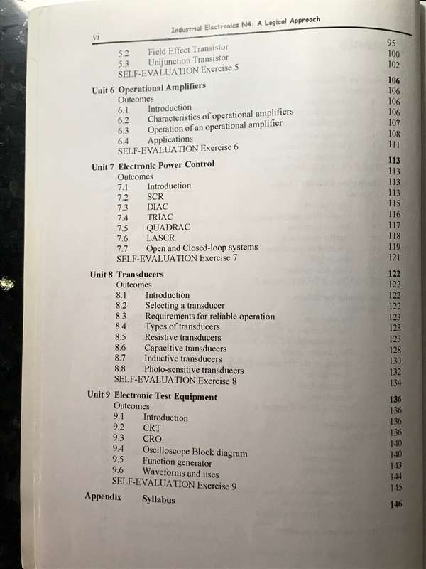Industrial Electronics N4 Mo Arnold (BOOK)