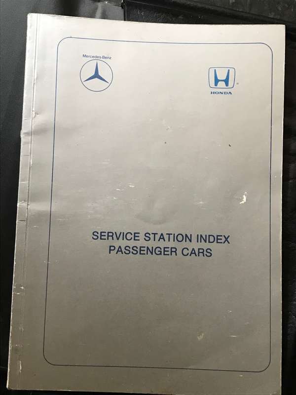 Honda Ballade, Civic Owners Manual