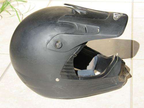 Vega Matt black Off road Helmet MX