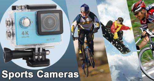 ULTRA HD 4K WiFi Waterproof Sports Action Camera - Black
