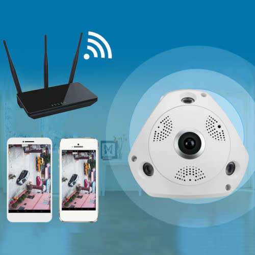 360 VR CAM 3D WiFi with night vision Panoramic Camera