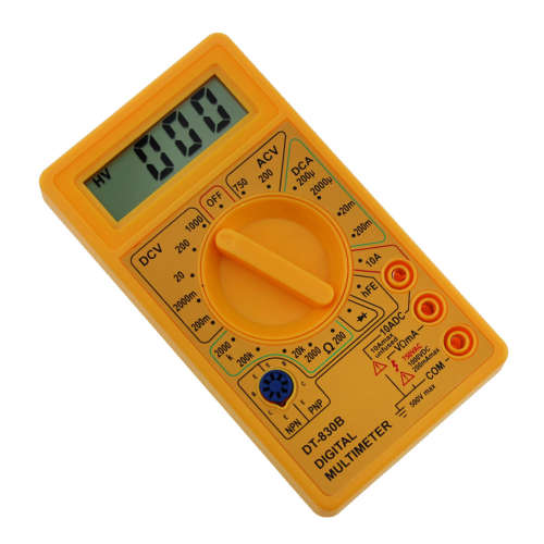 DT-830B LCD Digital Multimeter AC/DC 750/1000V Voltmeter Ammeter Volt Ohm Tester Digital Multimeter