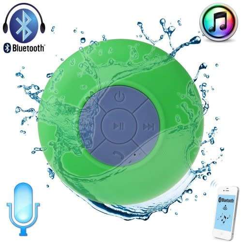 Mini Wireless Bluetooth Waterproof Hands free Speaker  Blue and Red