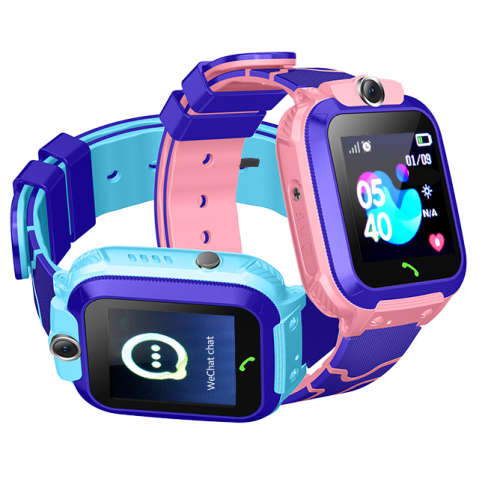S16 Children's LBS (NO GPS TRACKING) smart watch finder with camera - Blue and Pink