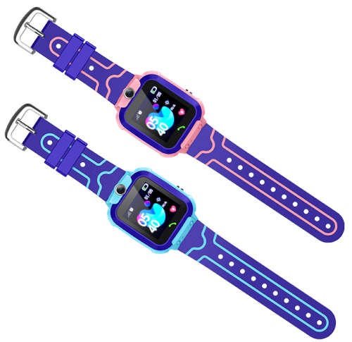S16 Children's LBS (NO GPS TRACKING) smart watch finder with camera - Blue and Pink