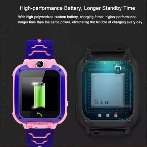 S16 Children's LBS (NO GPS TRACKING) smart watch finder with camera - Blue and Pink