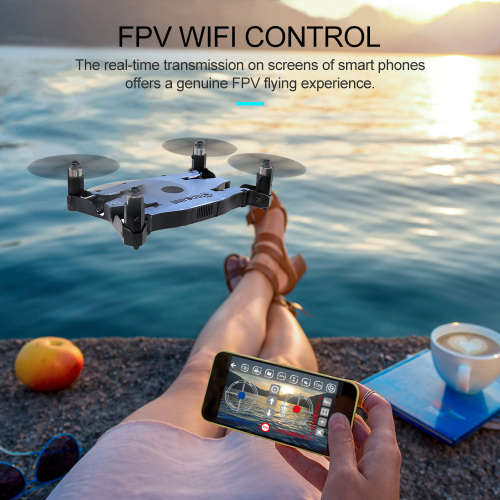 Eachine E57 WiFi FPV Selfie Drone With 720P Camera Auto Foldable Arm Altitude Hold Mini RC Drone