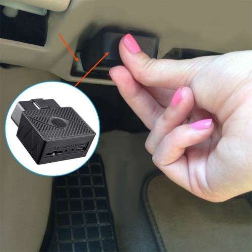 Plug Play OBD GPS Tracker Car GSM OBDII OBD2 16 PIN Interface Vehicle Tracking Device with APP