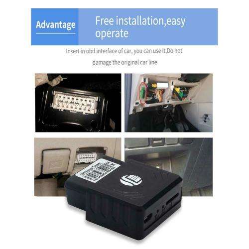 Plug Play OBD GPS Tracker Car GSM OBDII OBD2 16 PIN Interface Vehicle Tracking Device with APP