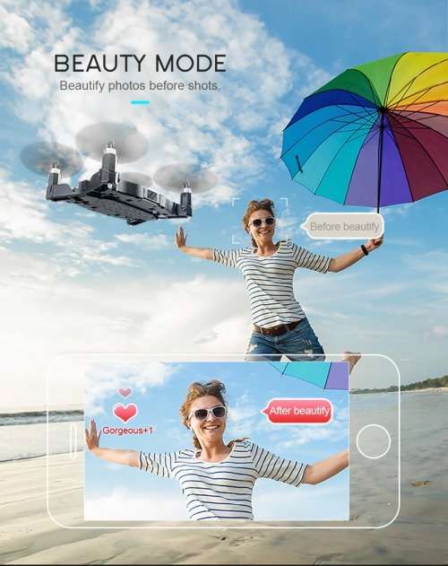 720P WIFI FPV Selfie Drone With Gravity Sensor Altitude Hold Mode RC Quadcopter RTF