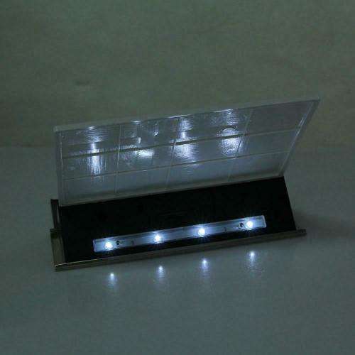 Solar Door Lamp LED Waterproof Number Doorplate Outdoor House Indicating Lights