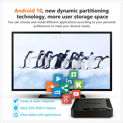 2020 LATEST UPGRADED X96Q H313 Allwinner 2GB/16GB Android 10 TV BOX ShowMax, Netflix, Youtube, etc