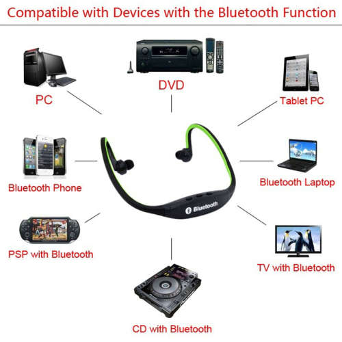 S9 Sports Stereo Wireless Bluetooth V3.0 Headset Earphone Headphone