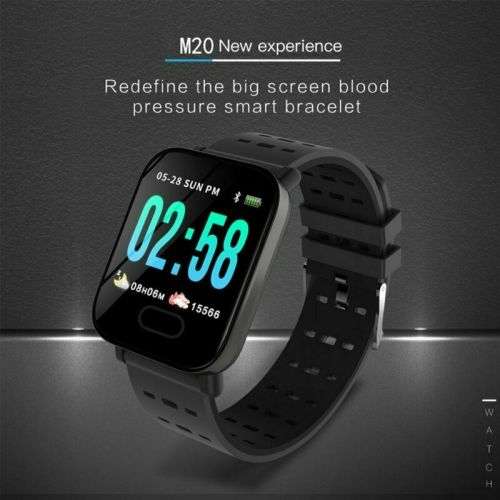 A6 Smart Bracelet Band Heart Rate Blood Pressure Oxygen Fitness Tracker Smart Watch Wristband