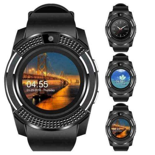 V8 Bluetooth Camera Smart Wrist Watch with sim slot