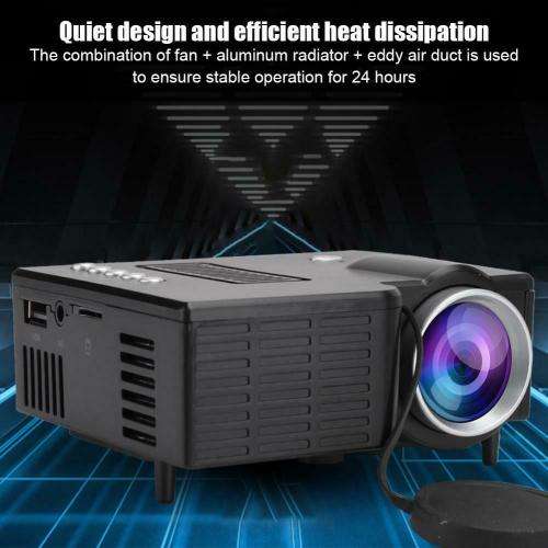 UNIC UC28C Latest mini led video projector HD 1080p support mobile projector, USB, TF Card