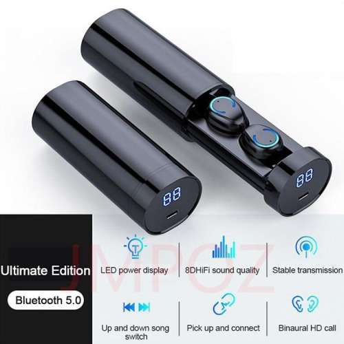 2020 Brilliant, Compact and Portable Tws Digital Display Hand free True Wireless Stereo Media Player
