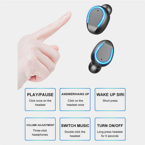2020 Brilliant, Compact and Portable Tws Digital Display Hand free True Wireless Stereo Media Player