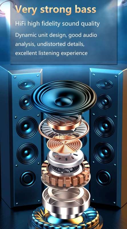 Latest M13 Sport Bluetooth Wireless Earphone with Mirror Clock Flashlight 4 in 1 Tws Earbuds Headset