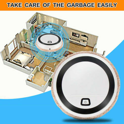 Automatic Rechargeable Smart Intelligent Mopping Cleaner with UV sterilisation