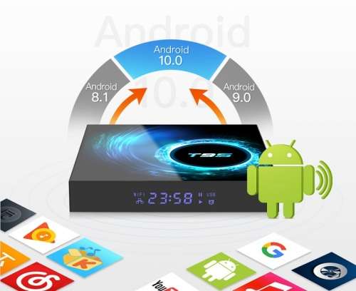 T95 Allwinner H616 - Android 10 Smart TV Box 4gb / 32gb 2.4g / 5g dual wifi